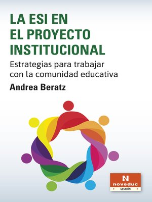 cover image of La ESI en el Proyecto Institucional